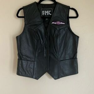 FMC Leather Vest